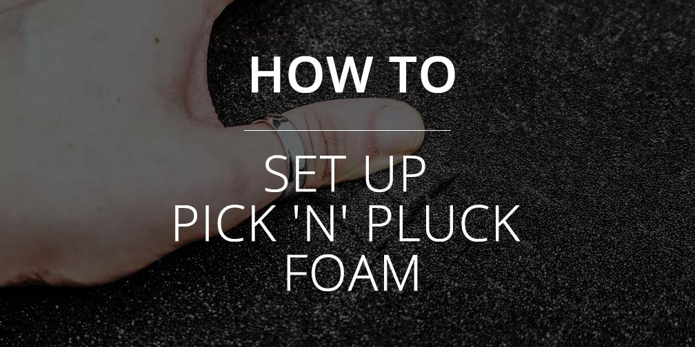 How to Use Pick'N'Pluck Foam - Easy Pre-Scored Foam - Beam